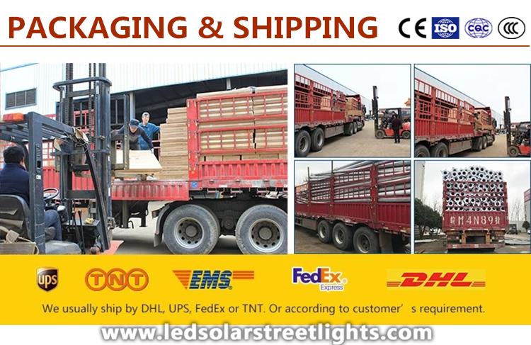 Packaging and Shipping of Street Sign Post