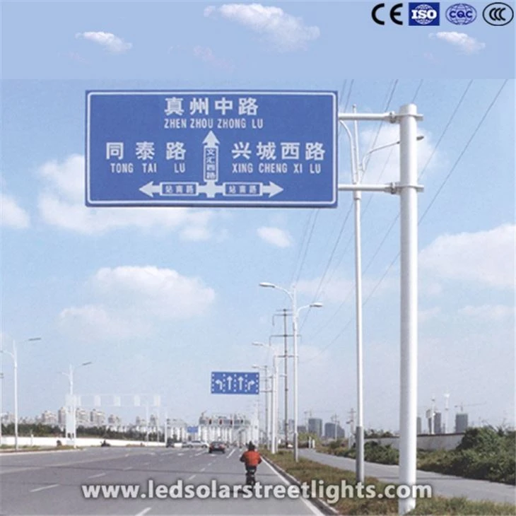 3 Street Sign Post